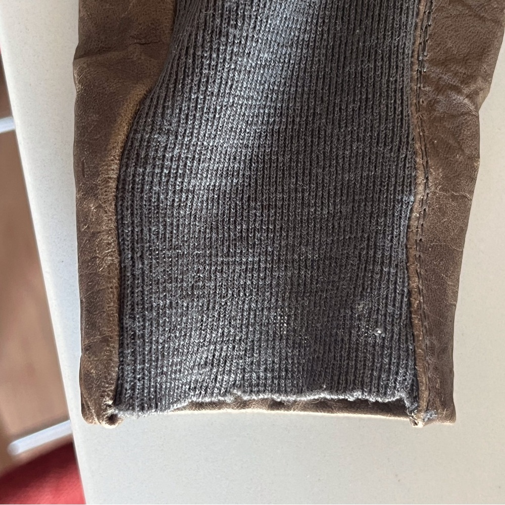 Rick Owens Gray Textured Bomber Jacket - Picture 8 of 9